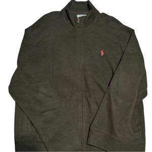 Polo Ralph Lauren Black Zip-Up Sweater